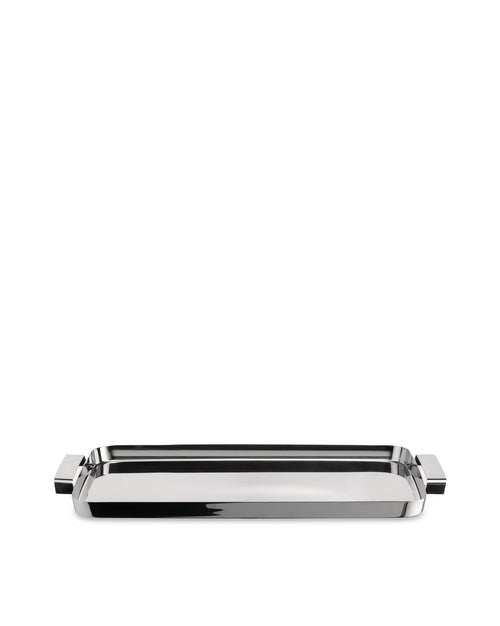 Tau Default Title Rectangular tray with handles Alessi