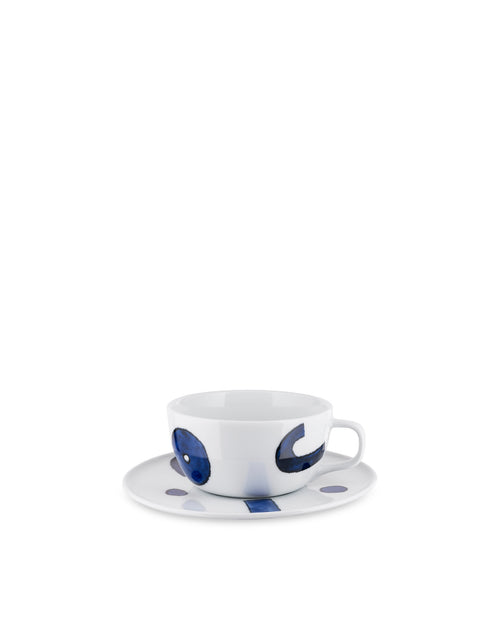 Itsumo - Yunoki ware Default Title Set of teacup with saucer. 4 pieces Alessi