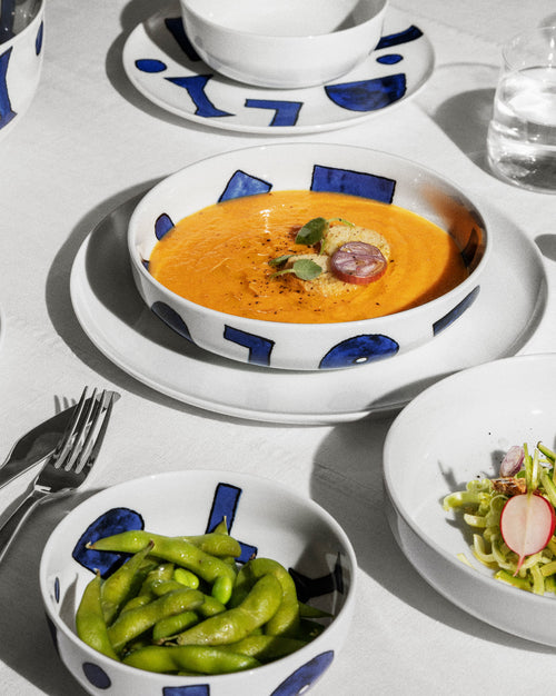 Itsumo - Yunoki ware Default Title Soup bowl. 4 pieces Alessi 1