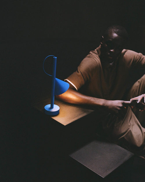 Tsumiki white Portable lamp Alessi 1