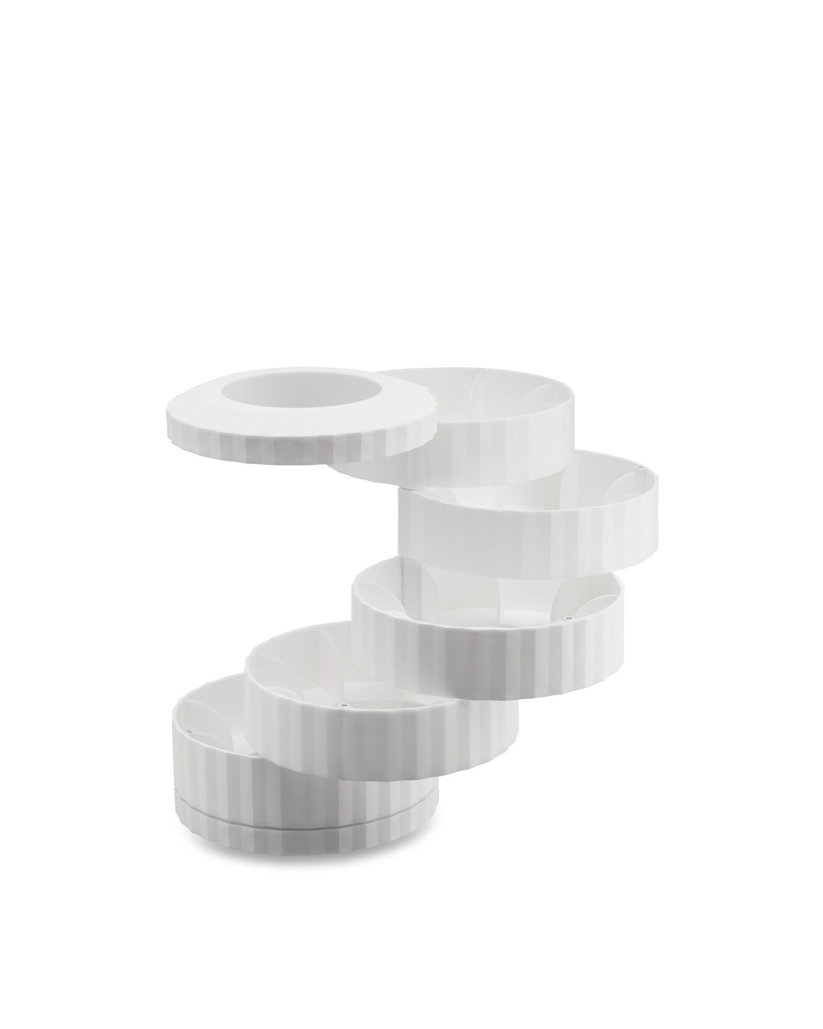Plissé white Capsule holder Alessi 4