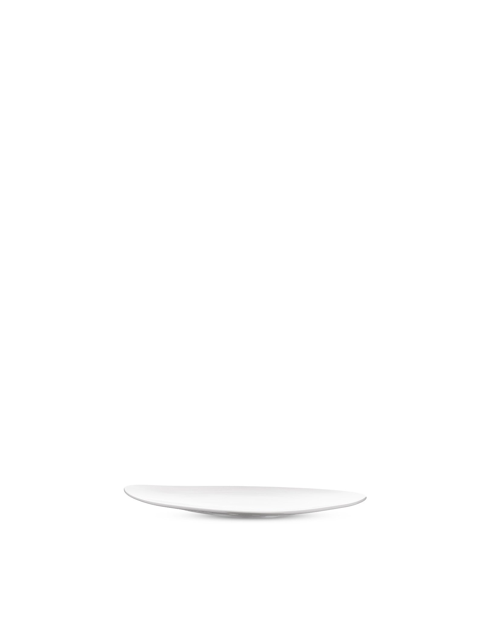 Colombina collection white Large saucer. 6 pieces Alessi