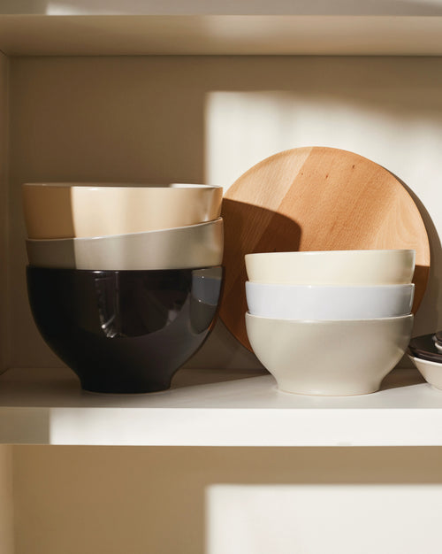 Tonale Pale Yellow Tall bowl Alessi 1