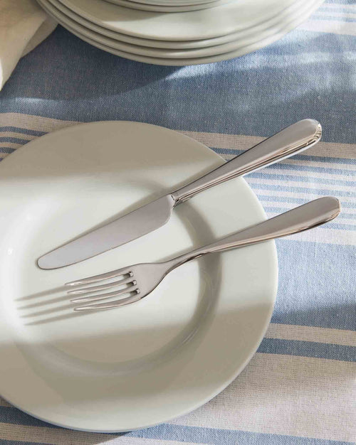 Nuovo Milano Default Title Dessert fork. 6 pieces Alessi 1