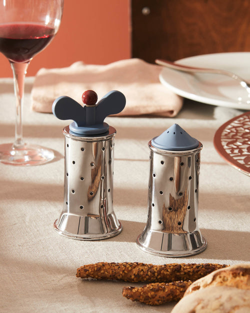9098 light blue Pepper mill Alessi 1