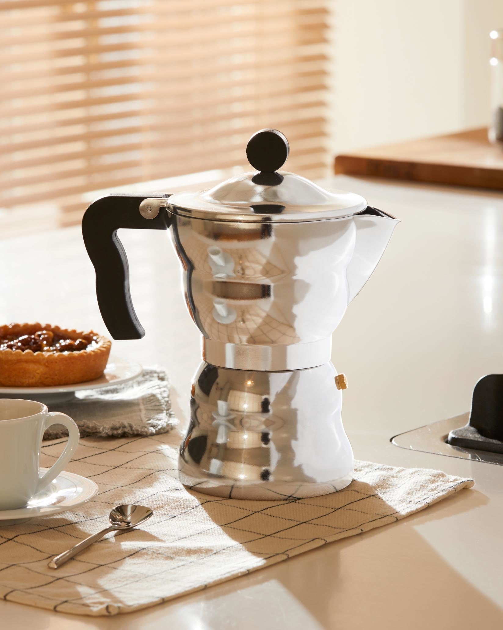 Moka Alessi Espresso Coffee Maker By Alessandro Medini Alessi