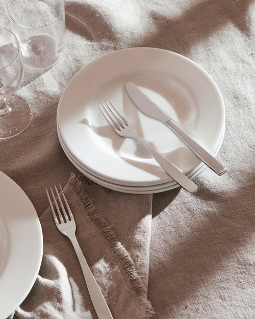 KnifeForkSpoon monobloc Dessert knife. 6 pieces Alessi 1