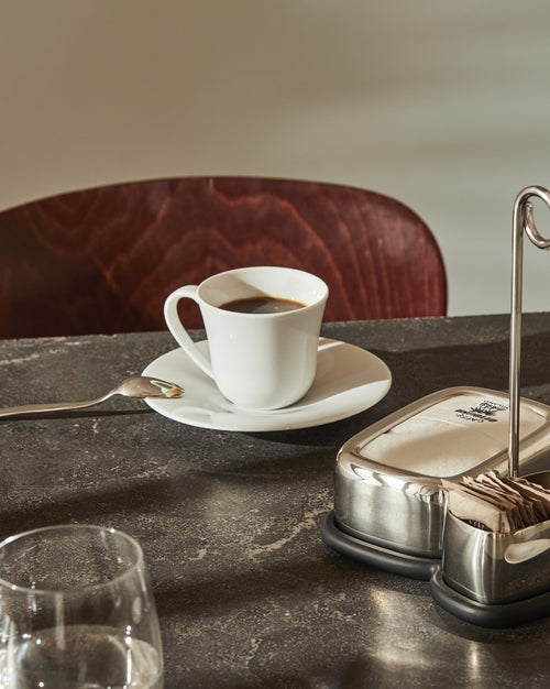 KU Default Title Saucer for coffee cup. 4 pieces Alessi 1