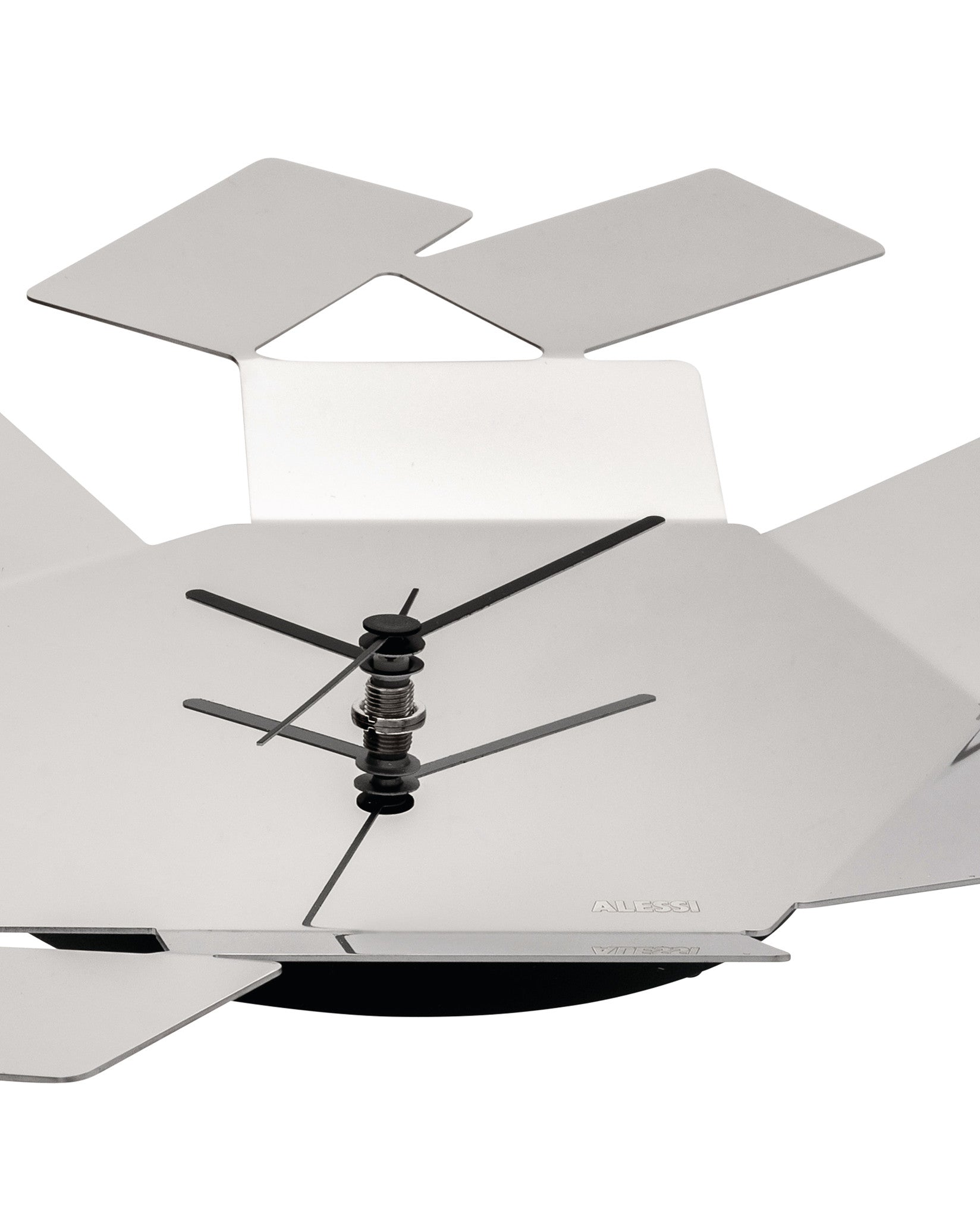 La Stanza dello Scirocco black Wall clock Alessi 2