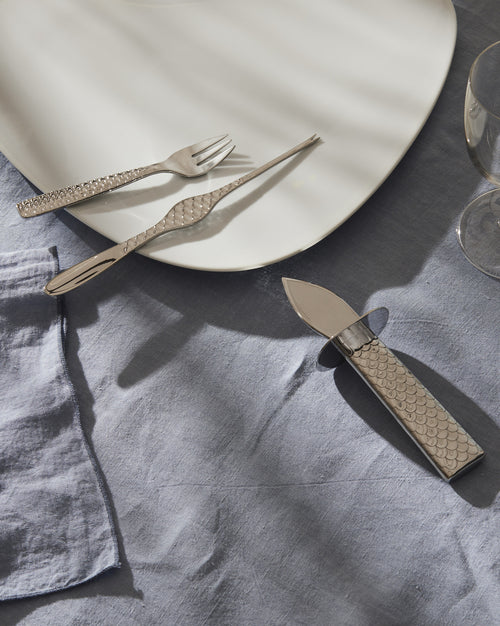 Colombina fish Default Title Set of 4 oyster and clam forks Alessi 1