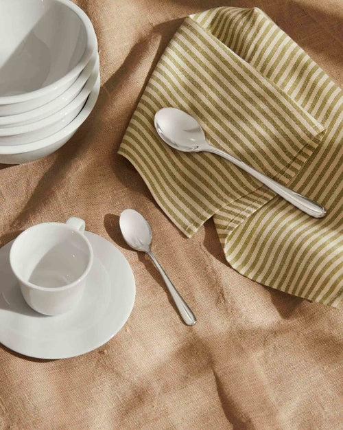 Caccia Default Title Tea spoon. 6 pieces Alessi 1