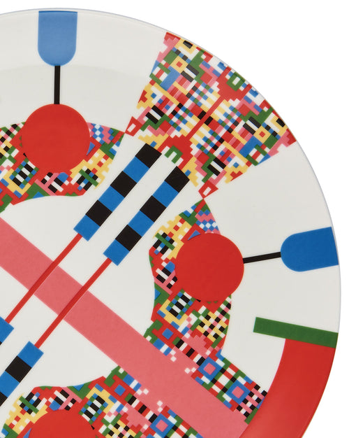 Holyhedrics decoration 1 Pastry plate Alessi 3