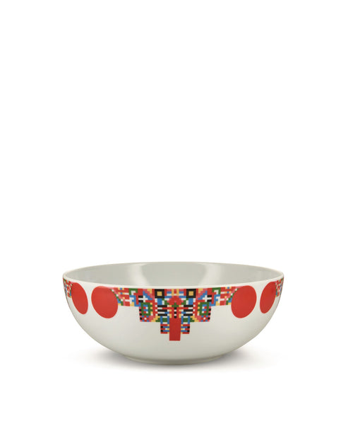 Holyhedrics Default Title Pastry and nut bowl in decorated porcelain Alessi 2