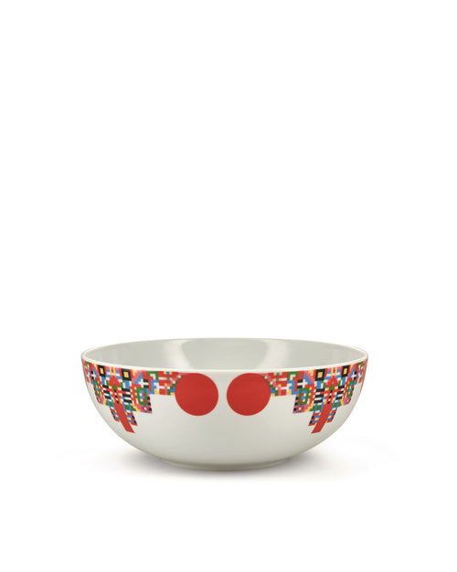 Holyhedrics Default Title Pastry and nut bowl in decorated porcelain Alessi 3