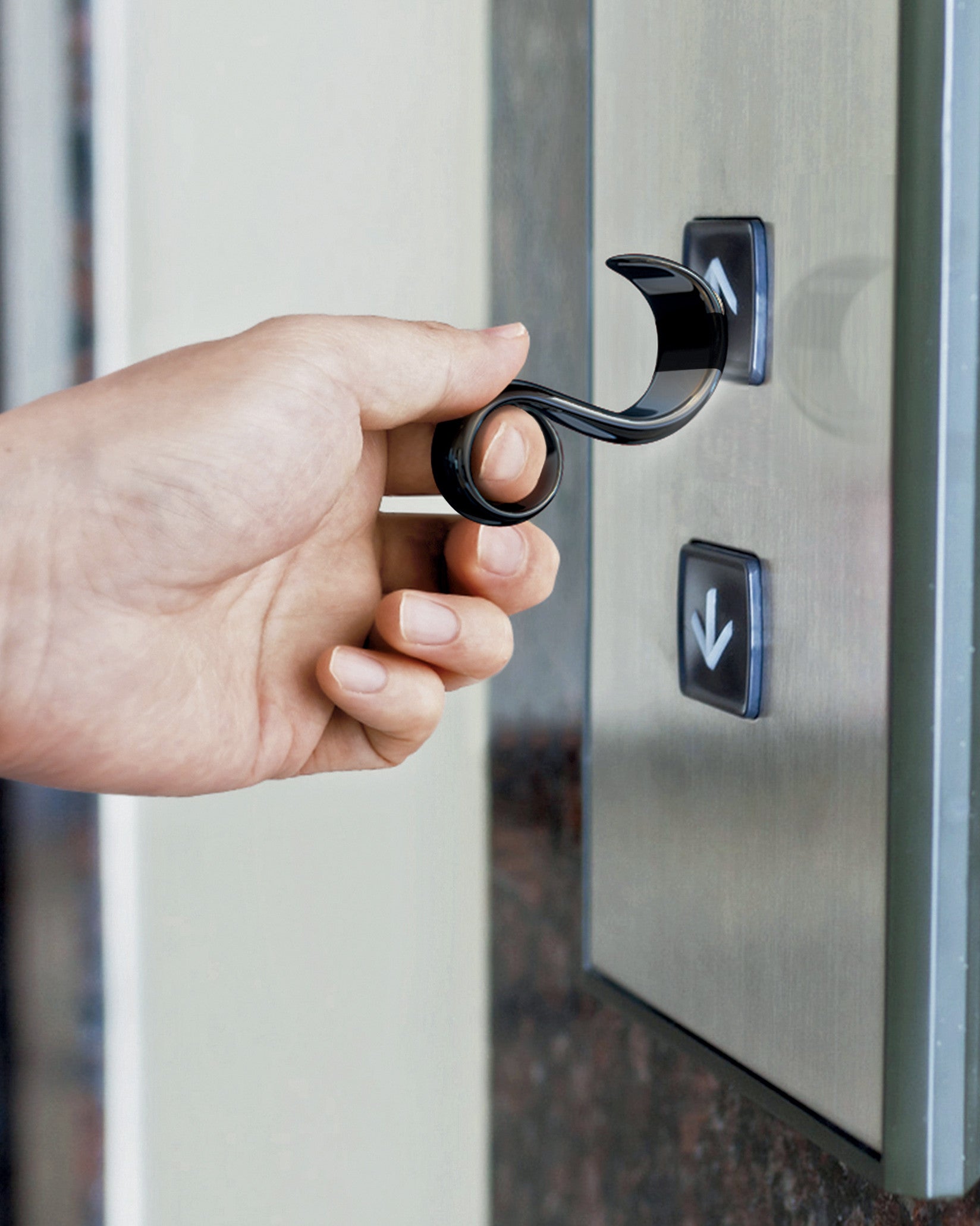 Door Handle No Touch Keyring 10pack No Touch Door Opener Tool