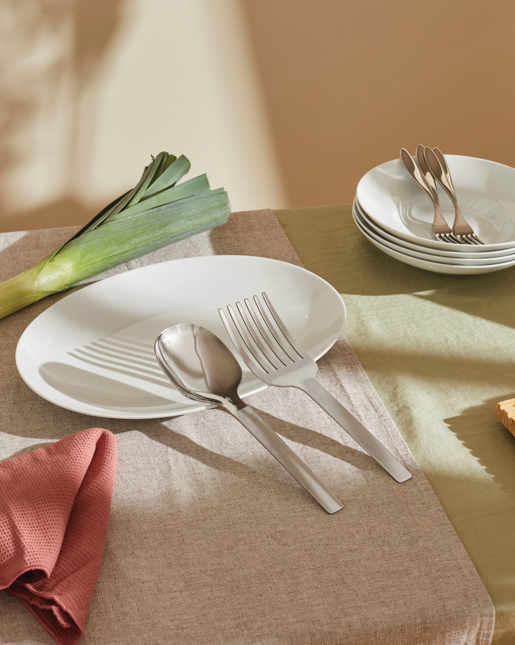 Tibidabo: Rice and vegetable spoon By Kristiina Lassus | Alessi