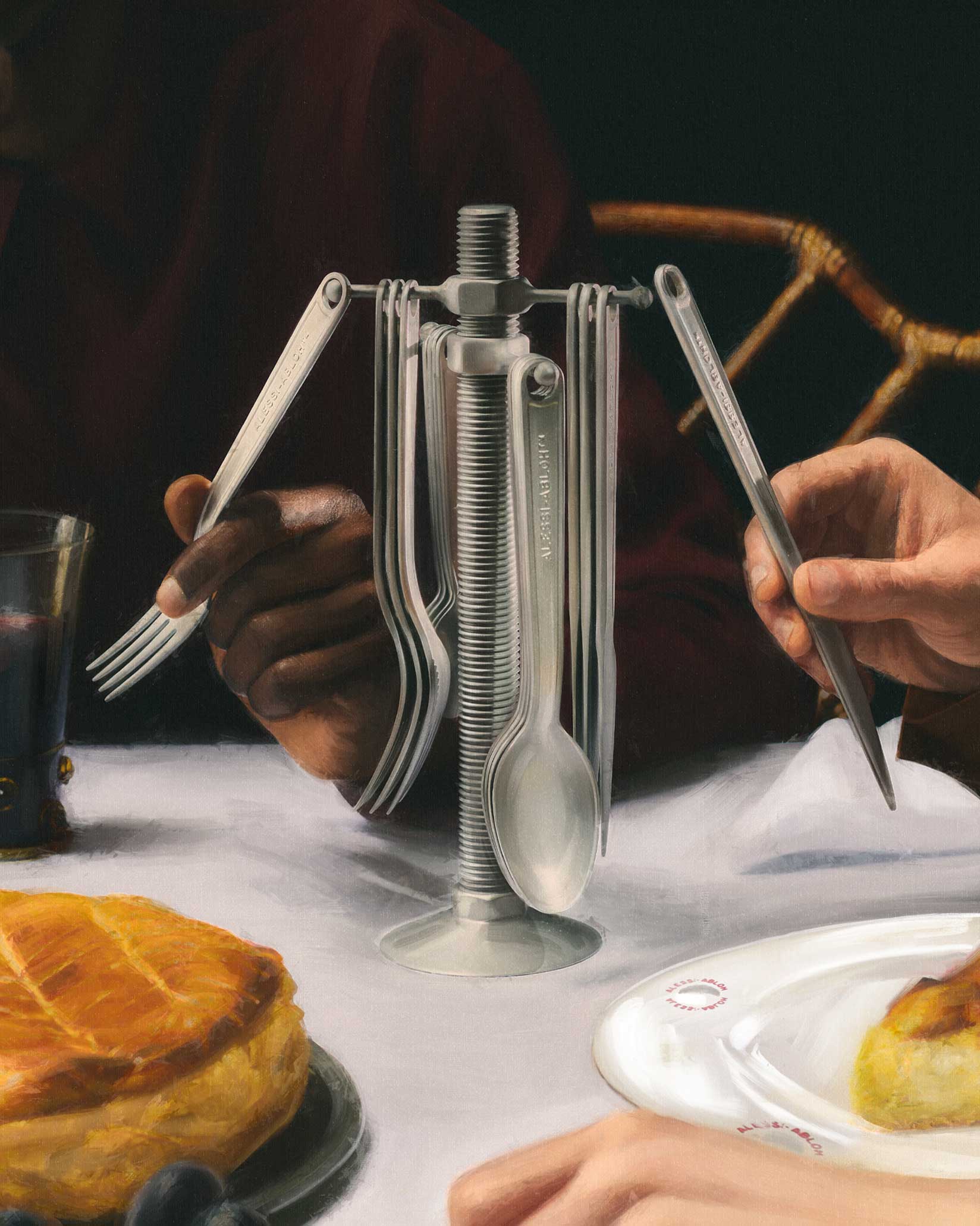Conversational Objects Cutlery Set By Virgil Abloh | Alessi