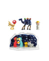 Happy Eternity Baby Default Title Crib with set of 3 figurines Alessi