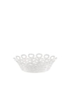 Vimini white, cm 21 || inch 8¼″ Basket Alessi