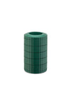 Plissé green Capsule holder Alessi