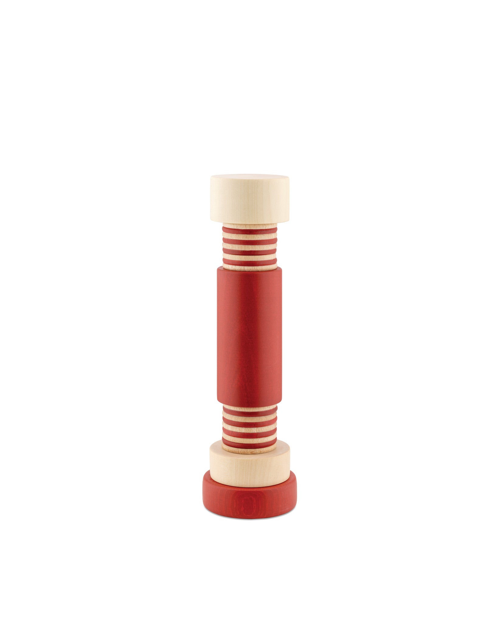MP0215 natural, red Pepper / salt / spice mill Alessi