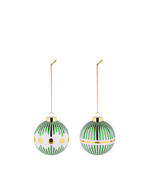 Delight Default Title Set of 2 Christmas baubles Alessi