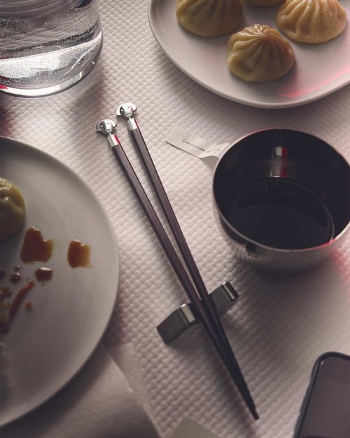 Anna Stick Default Title Set composed of two chopsticks Alessi