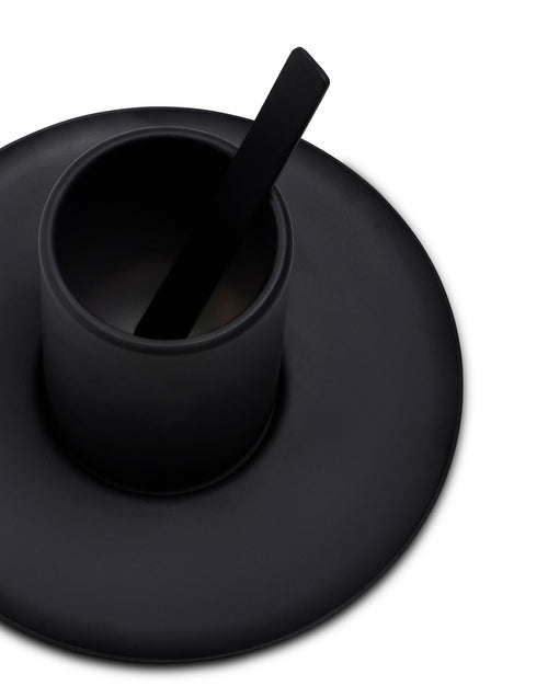 CFF CP Default Title Set of two mocha cups with saucers and two coffee spoons Alessi 4