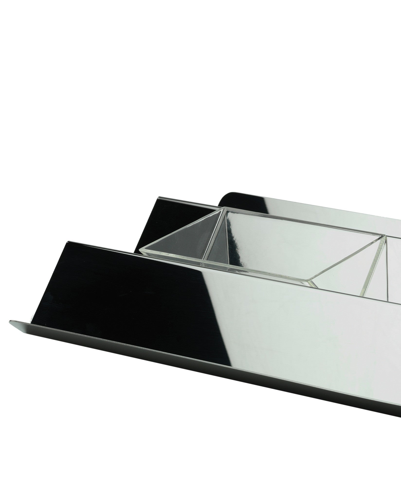 V Tray: Stainless Steel Tray with Containers | Alessi