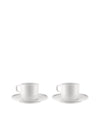 PlateBowlCup Default Title Set of two mocha cups with saucers Alessi