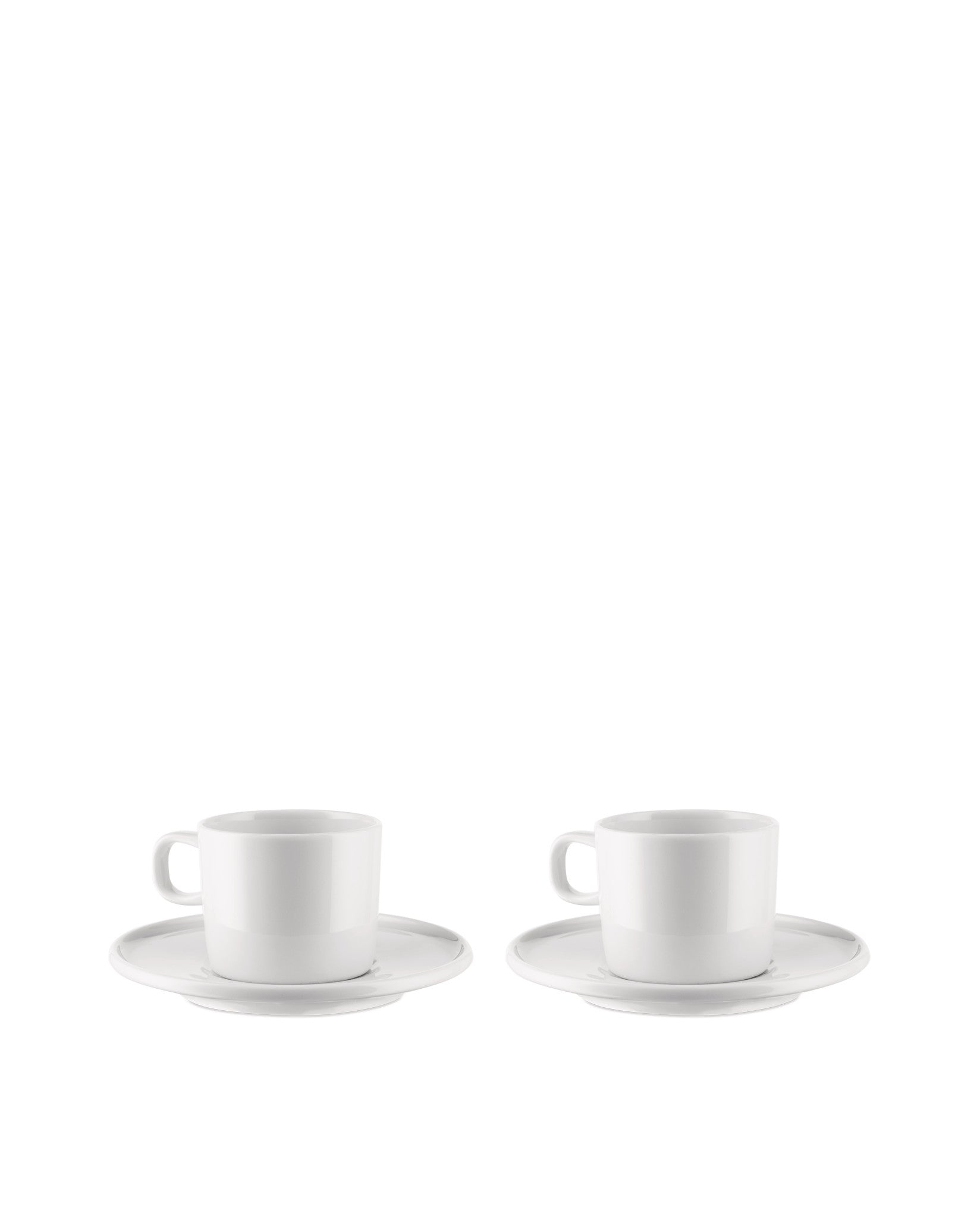 PlateBowlCup Default Title Set of two mocha cups with saucers Alessi