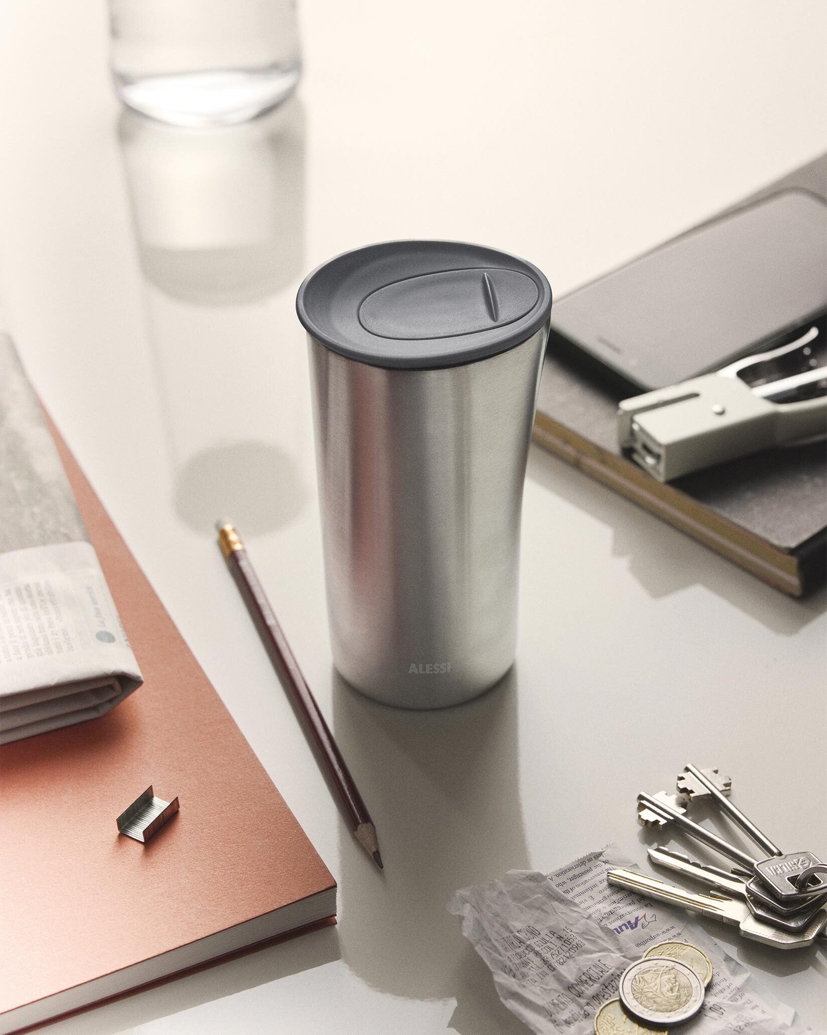 Buri anthracite Thermo insulated cup Alessi 1