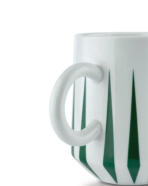 Delight green Set of two mocha cups with saucer Alessi 4