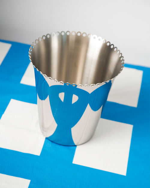 Edges stainless steel Ice bucket Alessi
