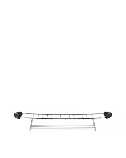 Plissé black Bun warmer grill Alessi