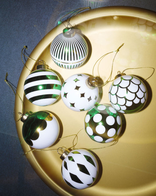 Delight Default Title Set of 2 Christmas baubles Alessi 1