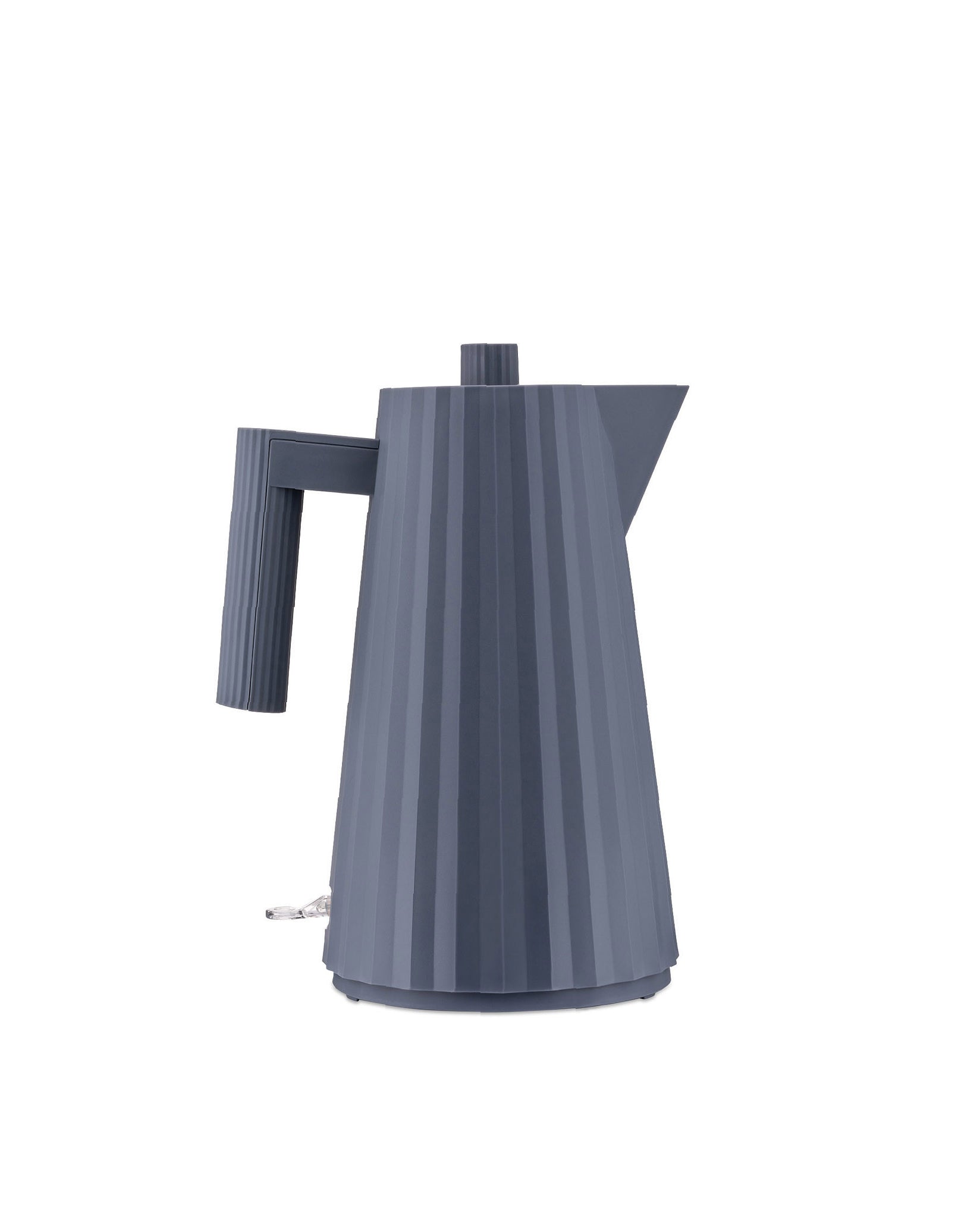 Plissé grey, cl 170 || 1.80 oz Electric kettle. British plug Alessi