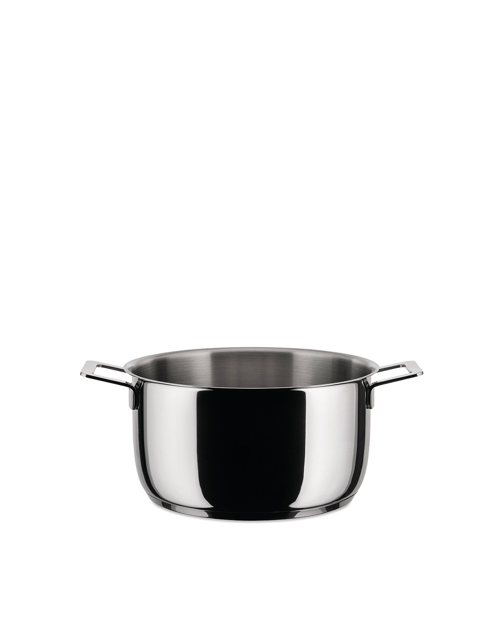 Pots&Pans Ø cm 16.00 || Ø inch 6¼″ Casserole with two handles Alessi