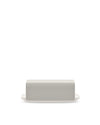 Mattina warm grey Butter dish Alessi