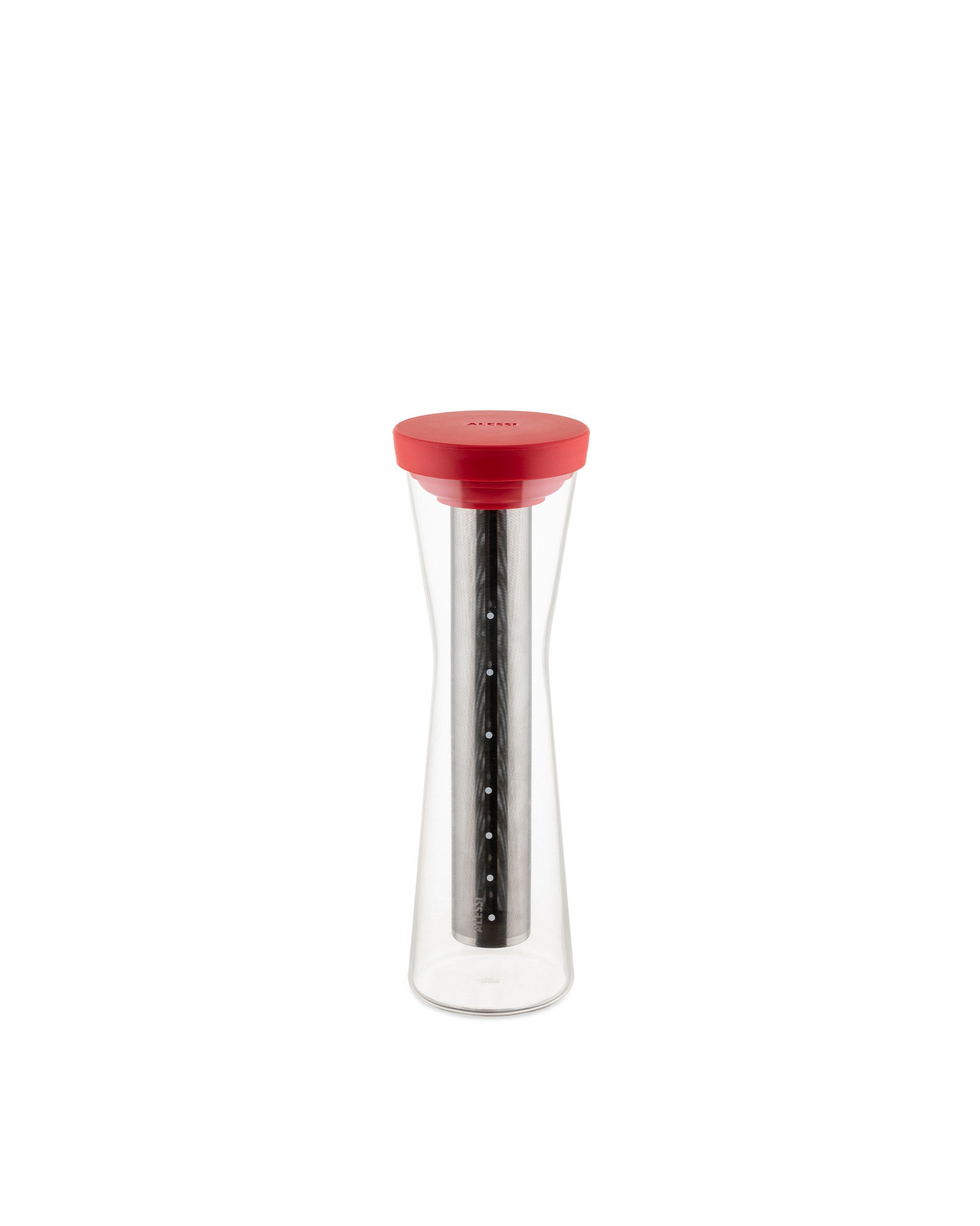 Mazagran red Cold brew coffee carafe Alessi