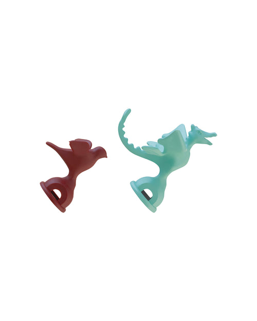 MGWH red-light green Set of two whistles Alessi