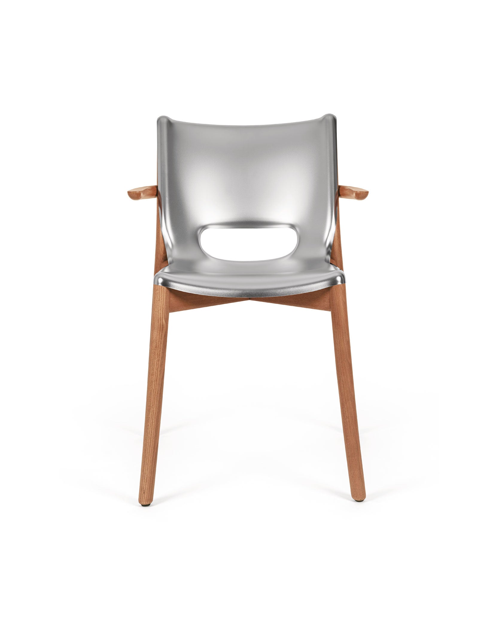 Poêle Collection mat Monoshell chair with armrests Alessi