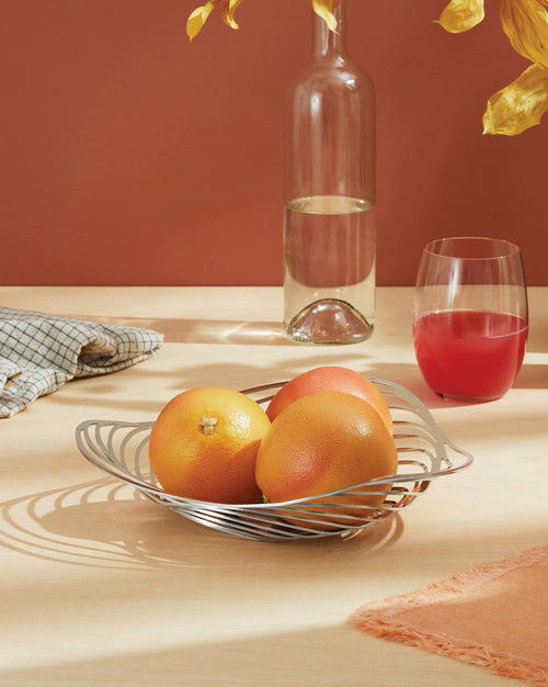 Trinity black Basket Alessi
