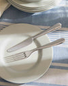 Nuovo Milano hollow handle Dessert knife. 6 pieces Alessi
