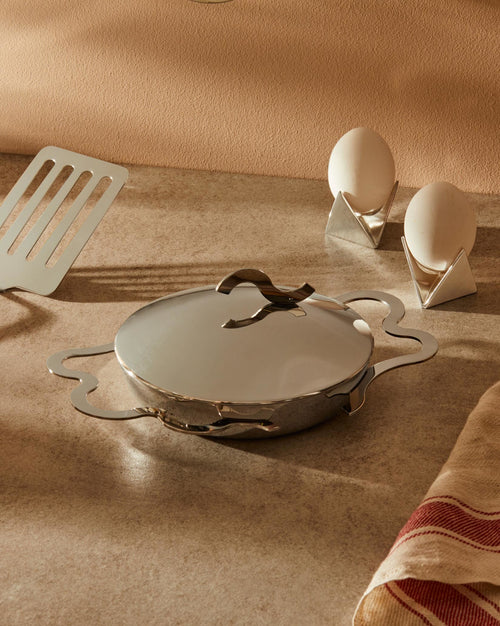 Tegamino Default Title Egg pan with two handles Alessi