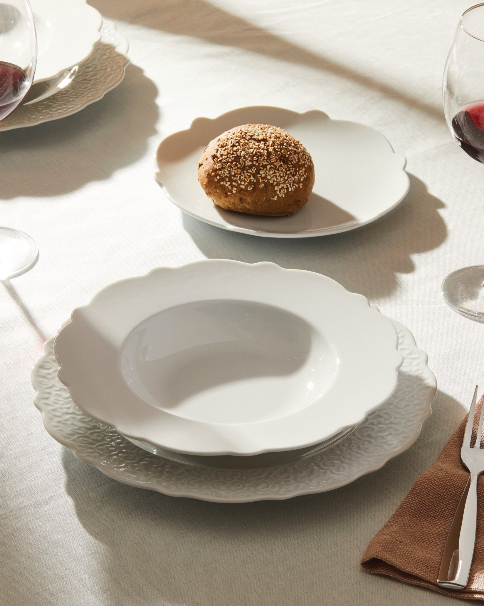 Dressed Soup bowl. 4 pieces