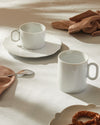 Dressed Default Title Saucer for teacup. 4 pieces Alessi 1
