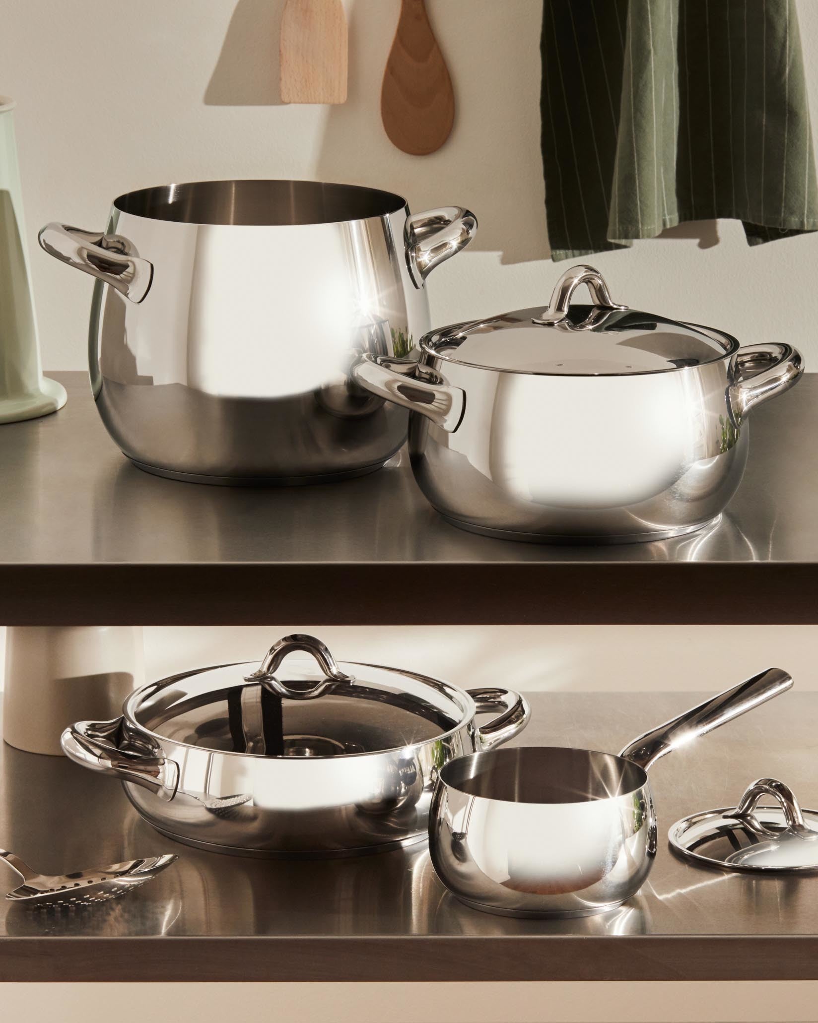 Mami Default Title Pots and pans set 7 pieces Alessi 1