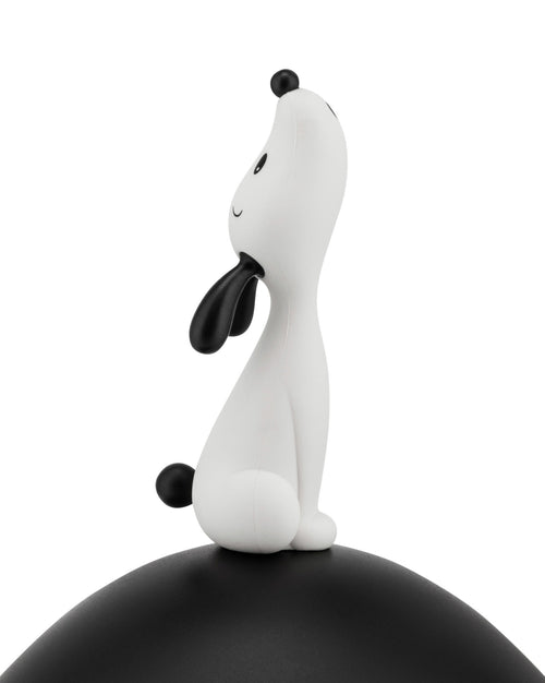Lulà black Dog bowl Alessi