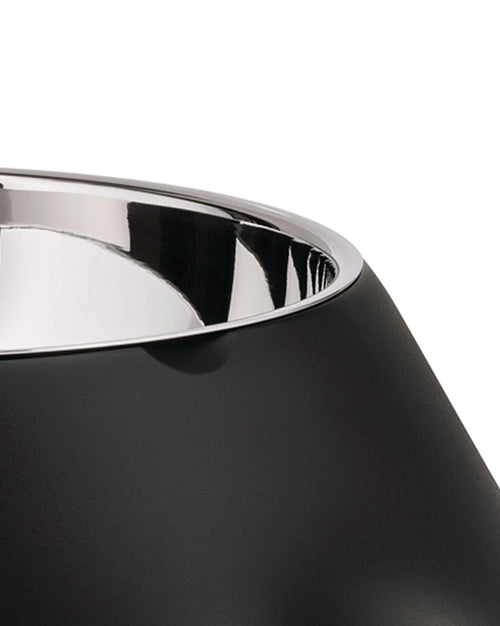 Lulà black Dog bowl Alessi